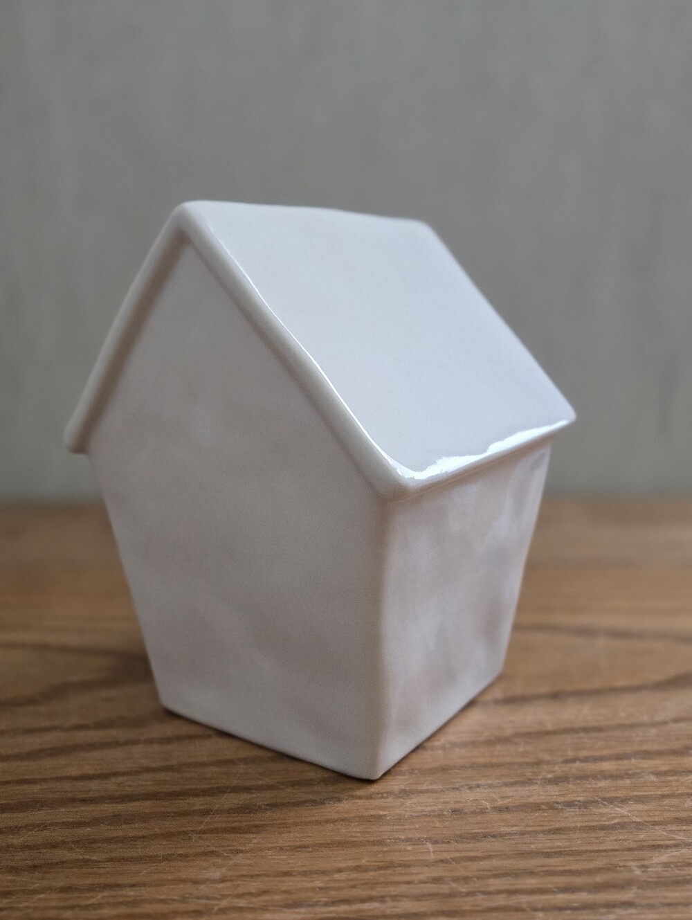 Rae Dunn Rainy Day Fund Ceramic House Coin Bank - Picture 2 of 4